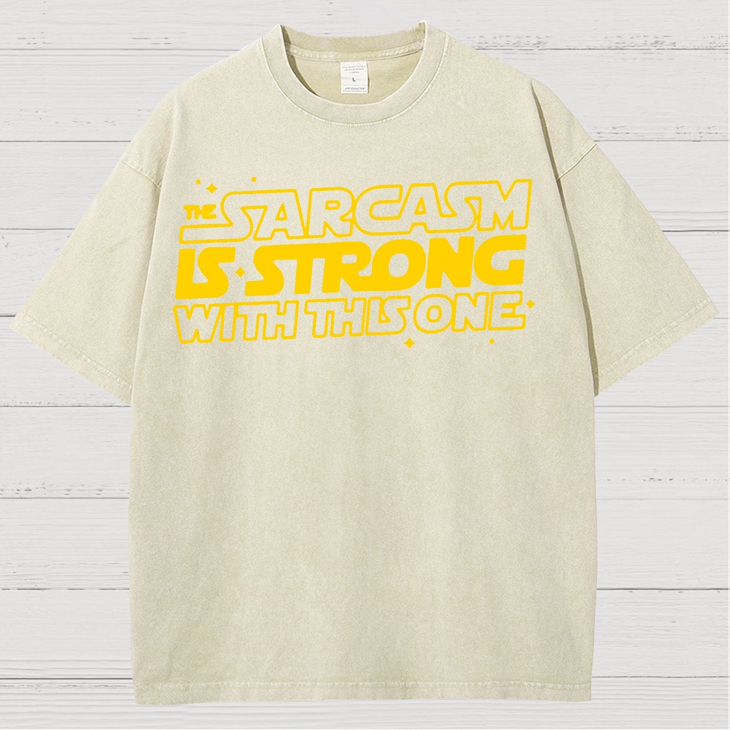 Strong Sarcasm Vintage Distressed T-shirt