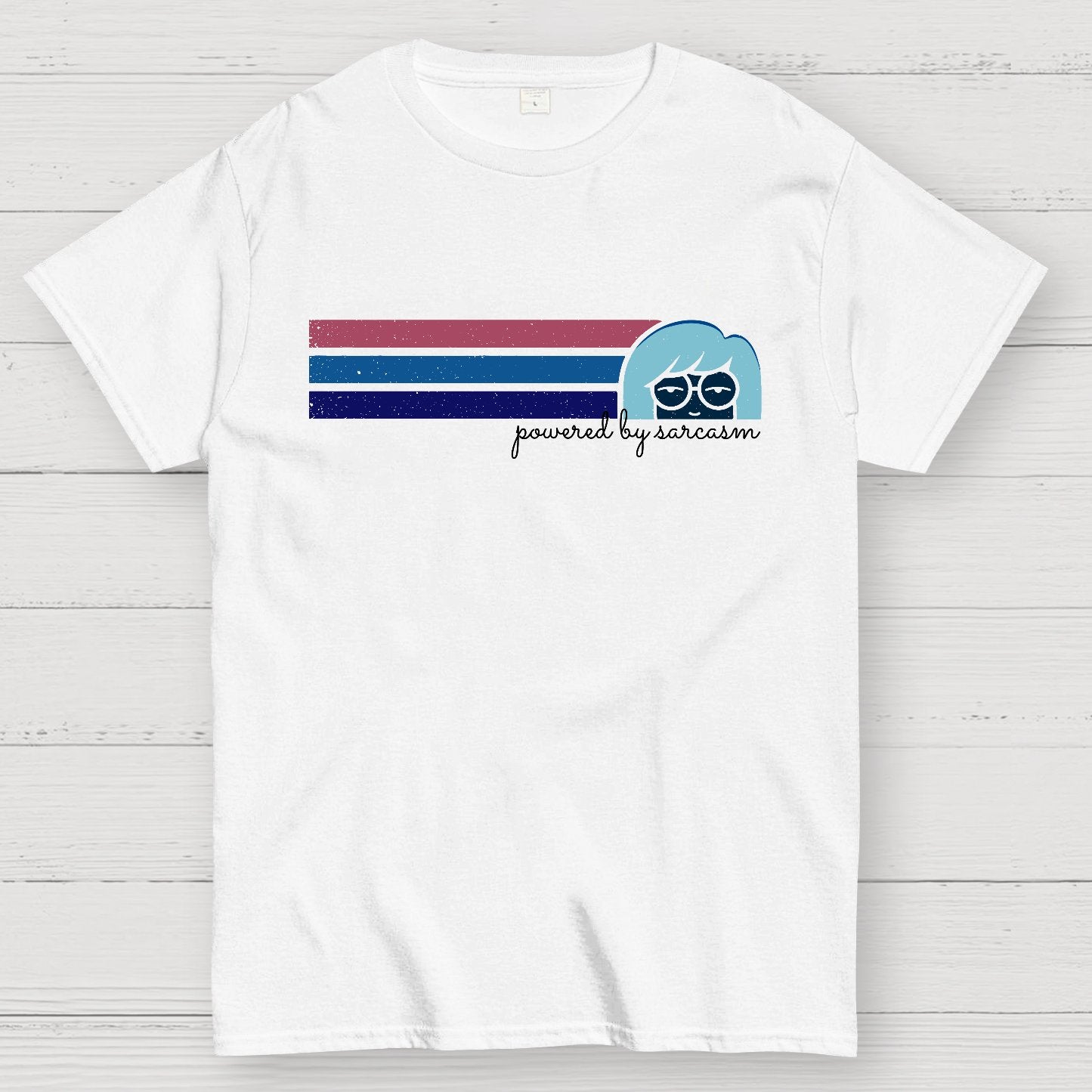 Power By Sarcasm Geek T-Shirt