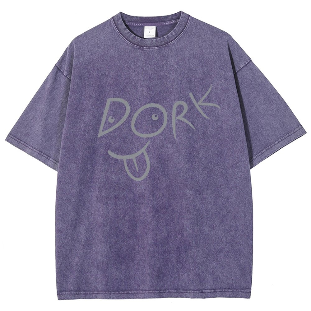 Go Dork Vintage Distressed T-shirt