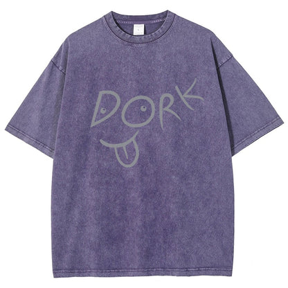 Go Dork Vintage Distressed T-shirt