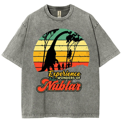 Island of Wonders Vintage Distressed T-shirt