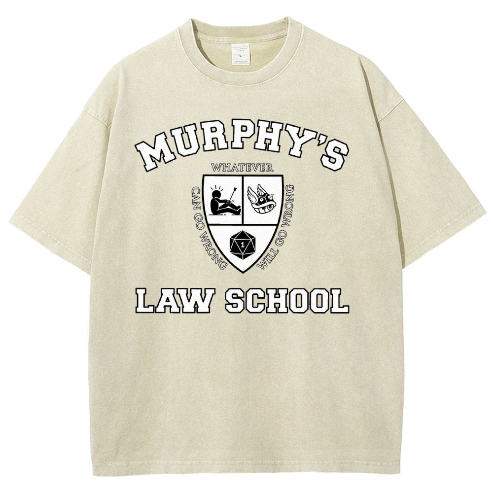Murphy's Law School - Class of 2025 Vintage Distressed T-shirt