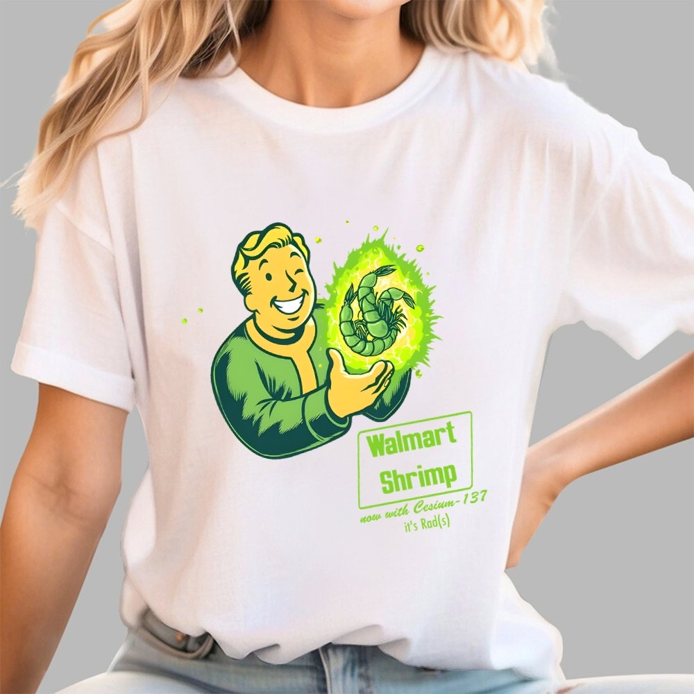 Radioactive Shrimp Geek T-Shirt