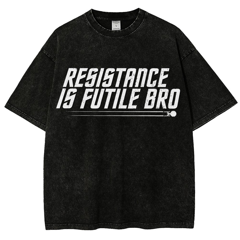Opposition Is Pointless Bro Vintage Distressed T-shirt