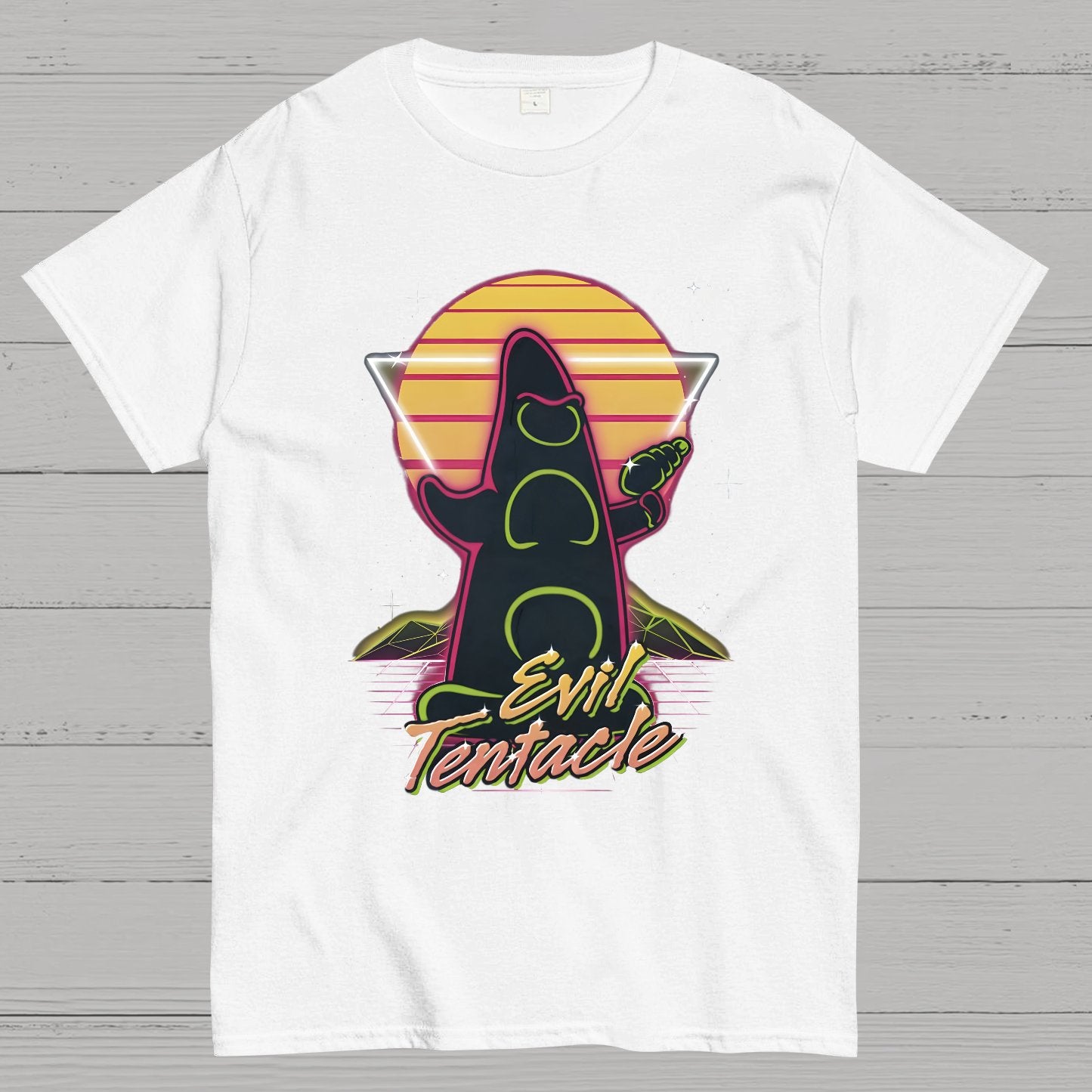 Retro Evil Tentacle Nerdy T-Shirt