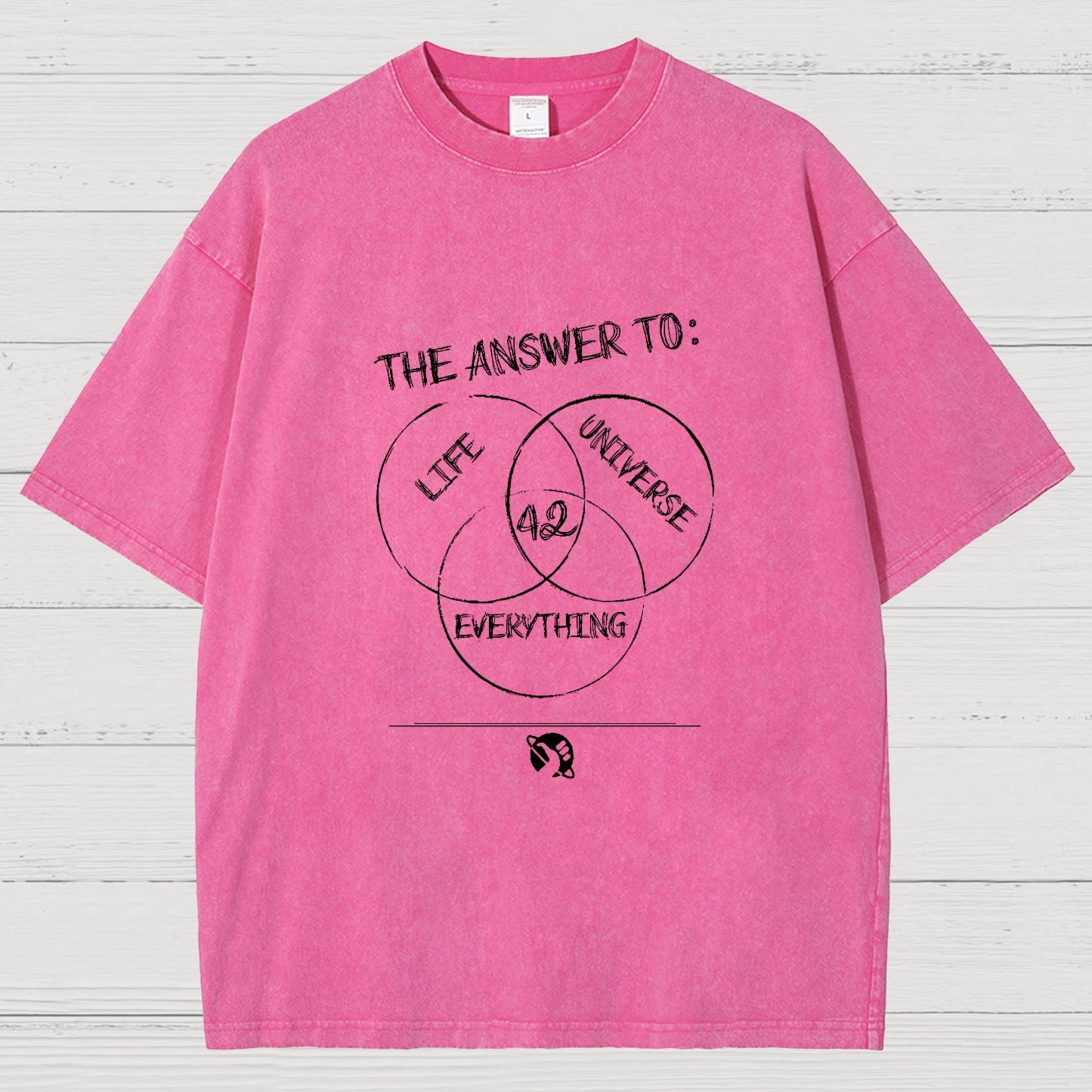 Diagram Of Everything Vintage Distressed T-shirt