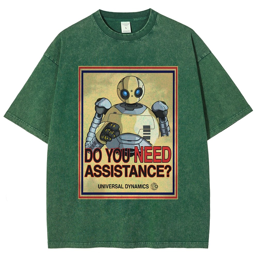 Do You Need Assistance Vintage Distressed T-shirt