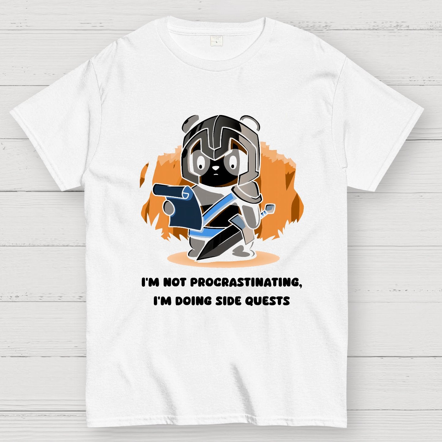 I'm Not Procrastinating It's A Side Quest Geek T-Shirt