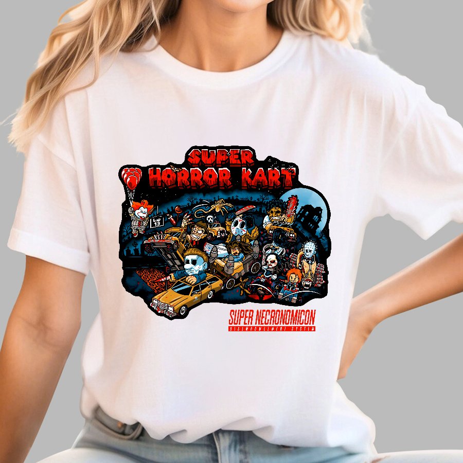 Super Horror Kart Geek T-Shirt