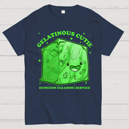 Gelatinous Cute Dungeon Geek T-Shirt
