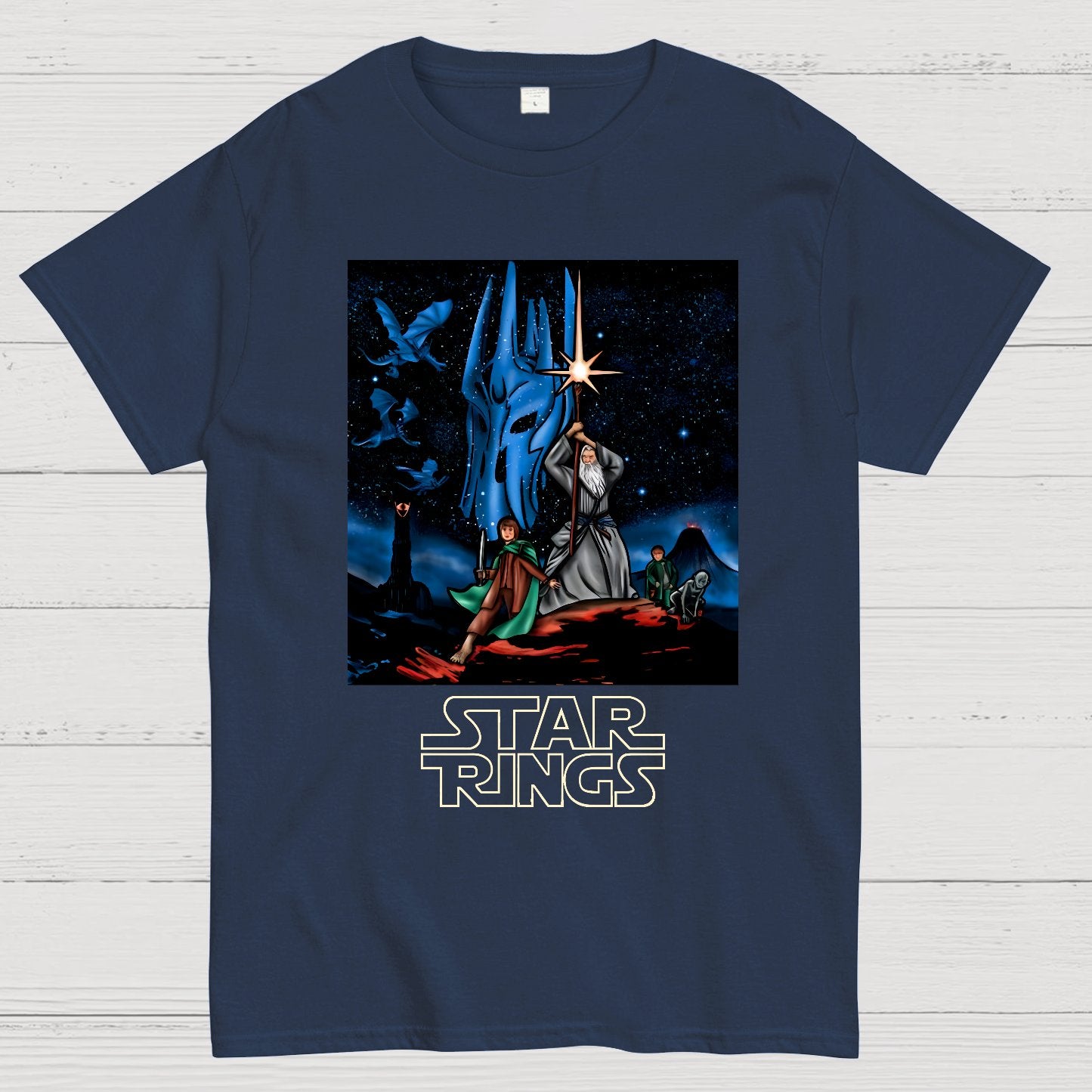 Star Rings Geek T-Shirt
