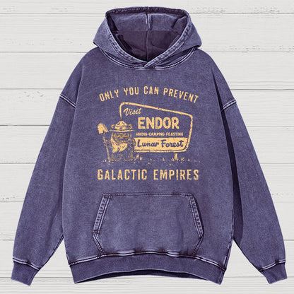 Only You Can Prevent Cosmic Kingdoms Vintage Distressed Hoodie