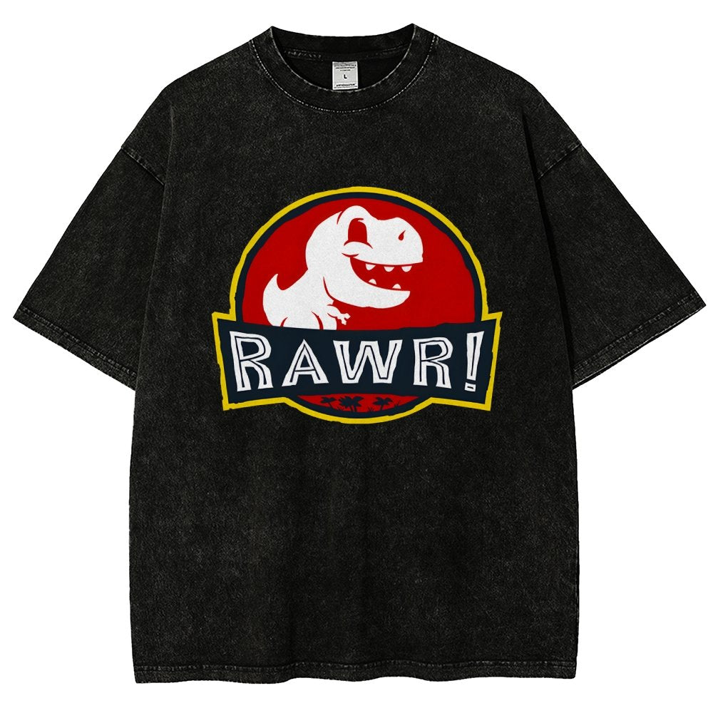 RAWR! Vintage Distressed T-shirt
