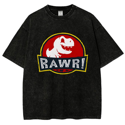 RAWR! Vintage Distressed T-shirt