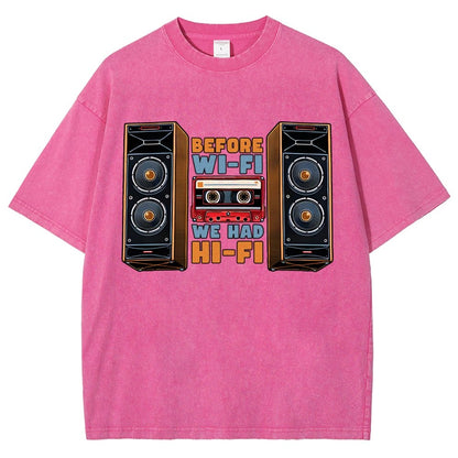 Before Wi-Fi Vintage Distressed T-shirt