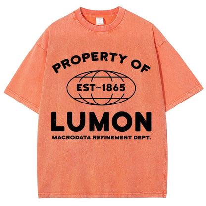 Property of Lumon Vintage Distressed T-shirt