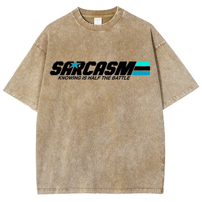 A Real Sarcastic Hero Vintage Distressed T-shirt