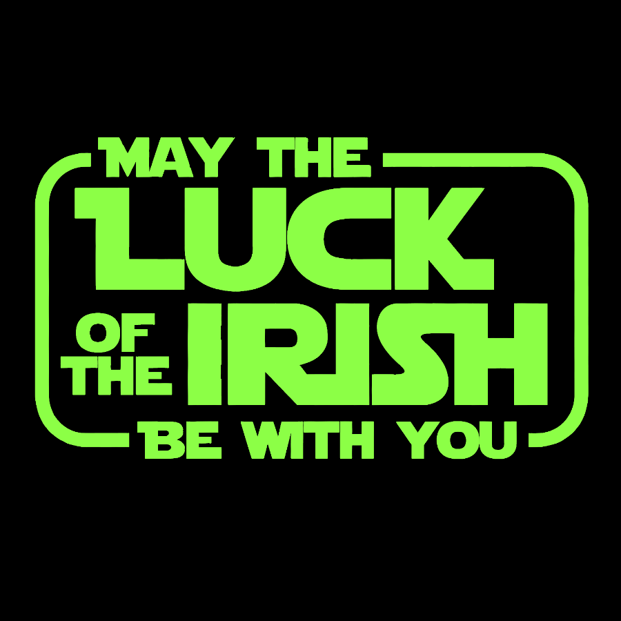 luck of the Irish Geek T-Shirt