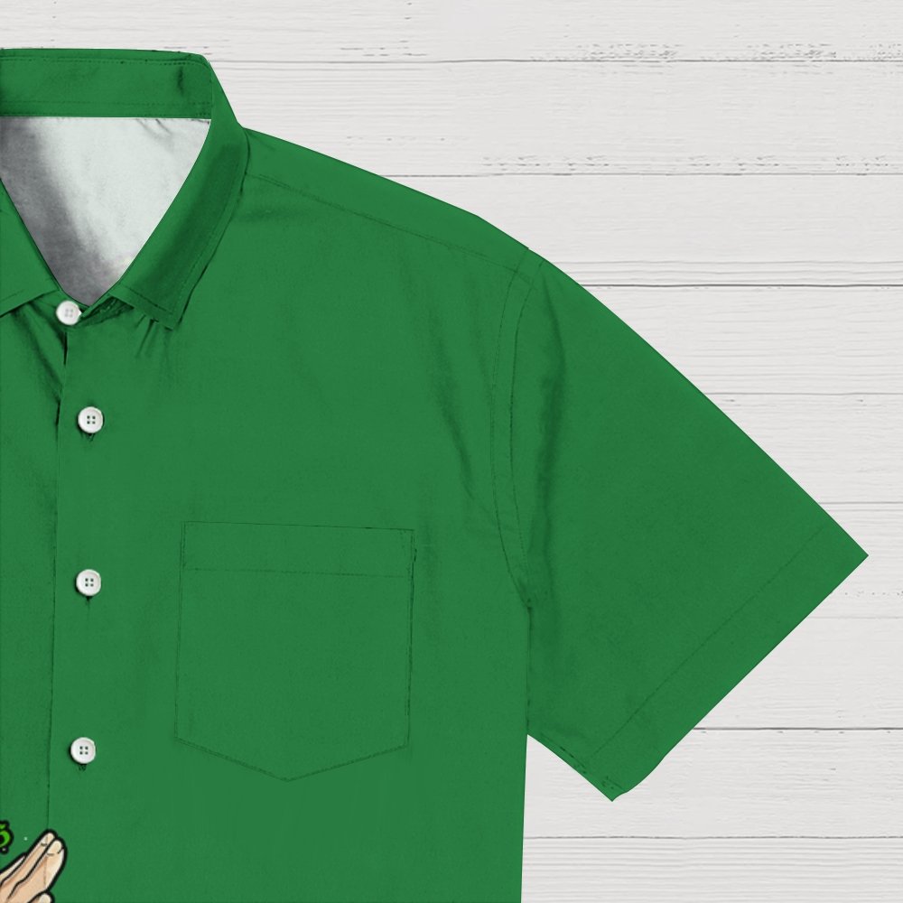 St. Patrick's Day Art Print Geek Hawaiian Shirt