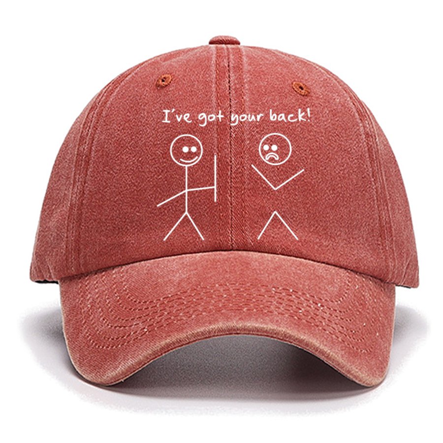 I Got Your Back Stick friendship novelty irony funny Cotton Hat