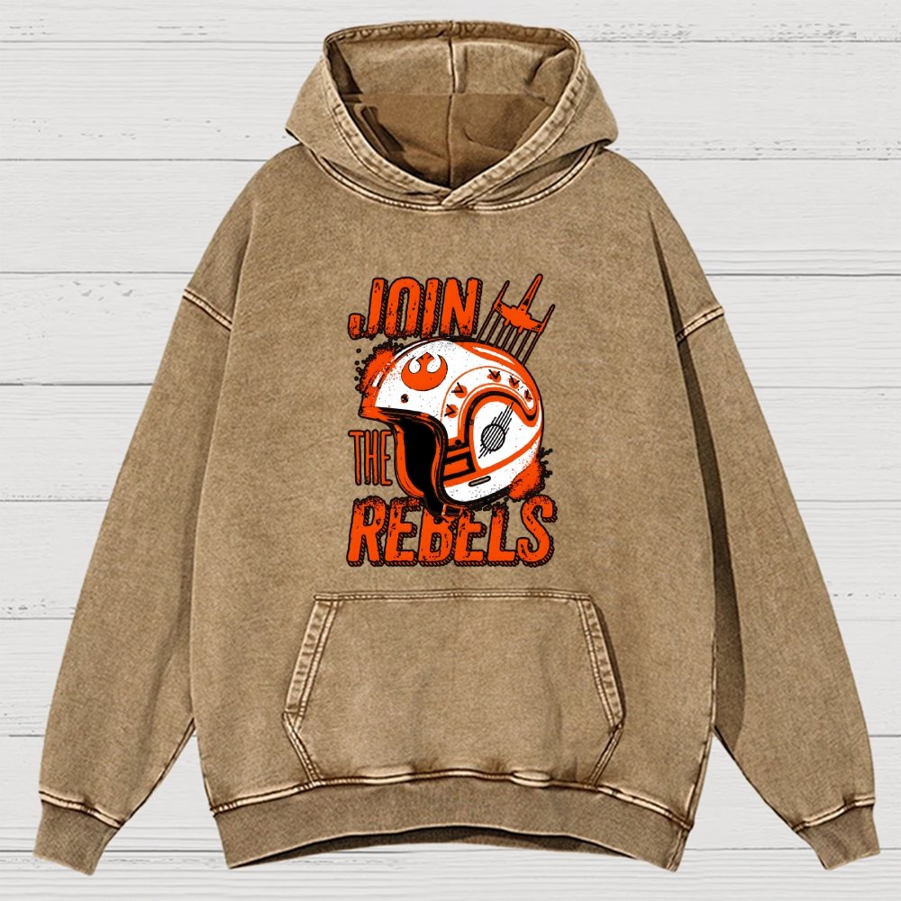 You Must Join Vintage Distressed Hoodie