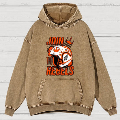 You Must Join Vintage Distressed Hoodie