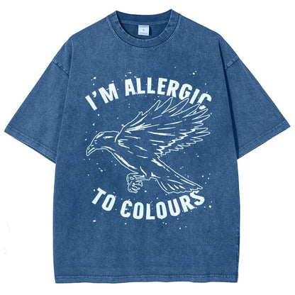 Im Allergic To Colours Vintage Distressed T-shirt