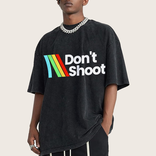 Don't Shoot Vintage Distressed T-shirt