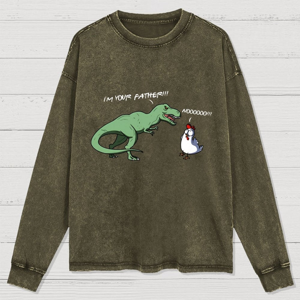 I Am Your Mentor Washed Long Sleeve Tee