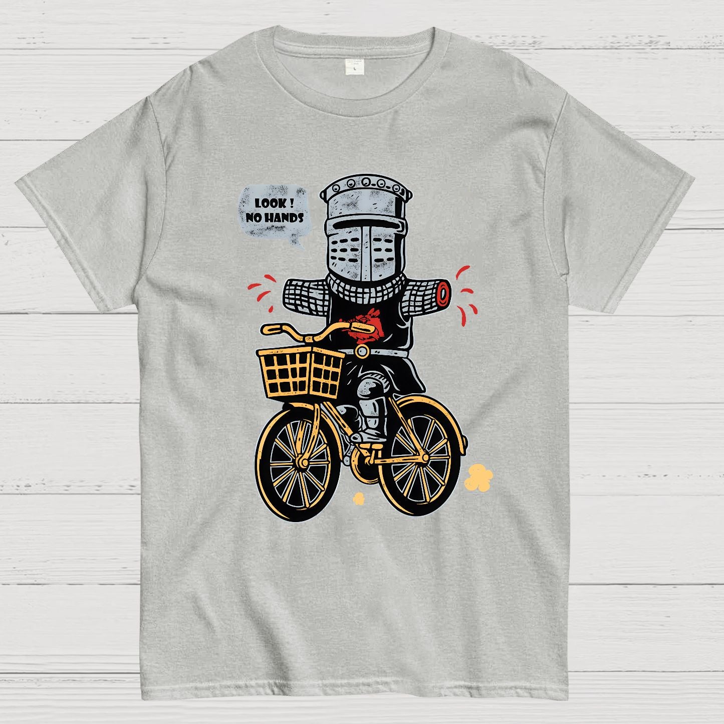 Look ! No Hands Geek T-Shirt