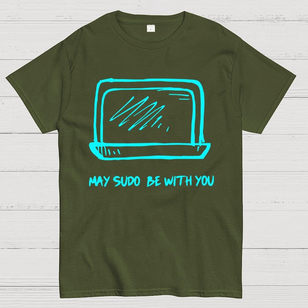 May SUDO be with you Geek T-Shirt