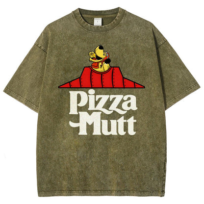 Pizza Mutt Vintage Distressed T-shirt