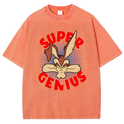 Super Genius Vintage Distressed T-shirt