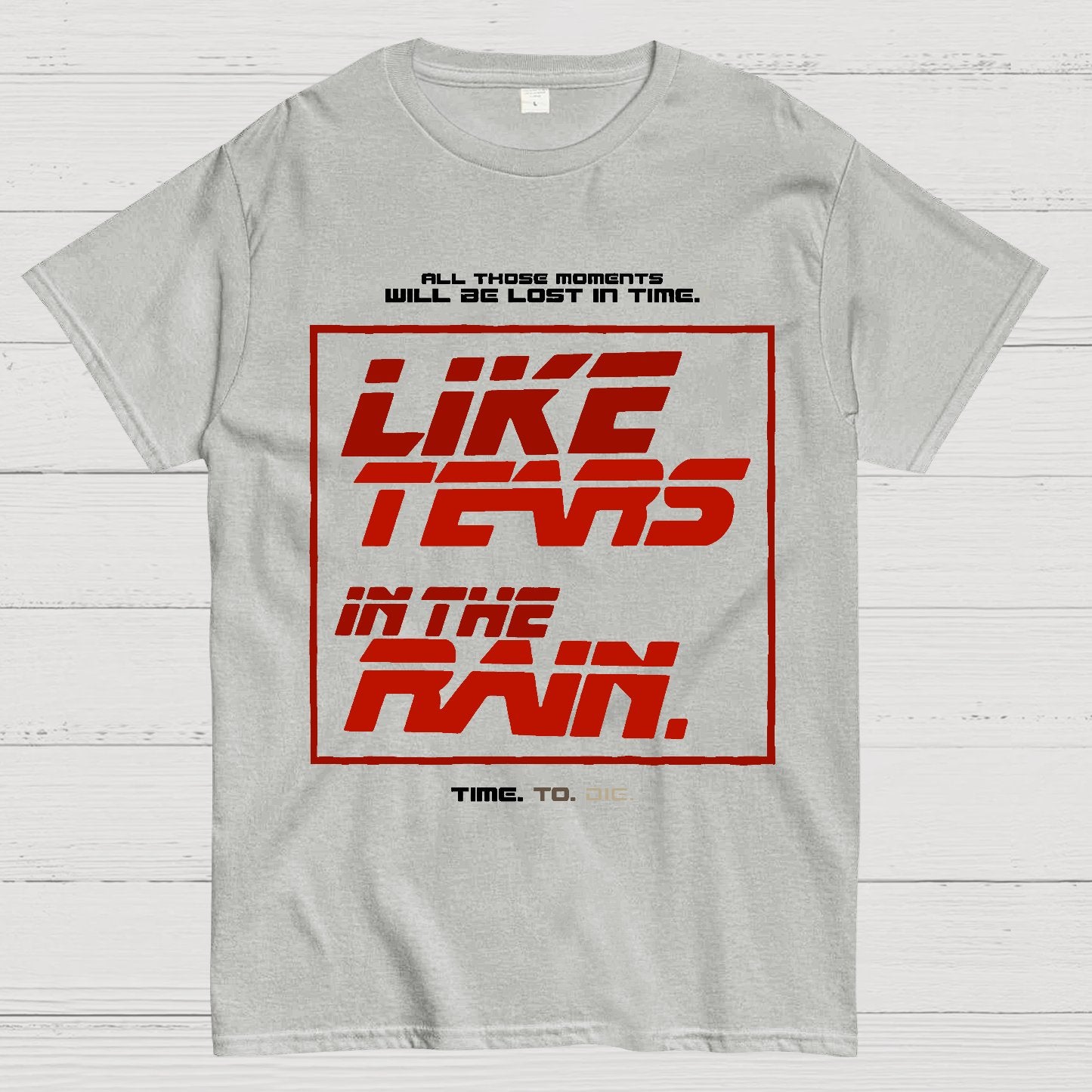 Tears in the Rain Geek T-Shirt