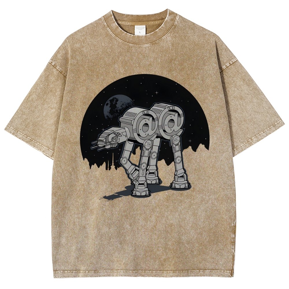 Ack…Ack… Vintage Distressed T-shirt
