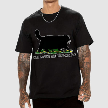 Oh Lawd He Treading Geek T-Shirt