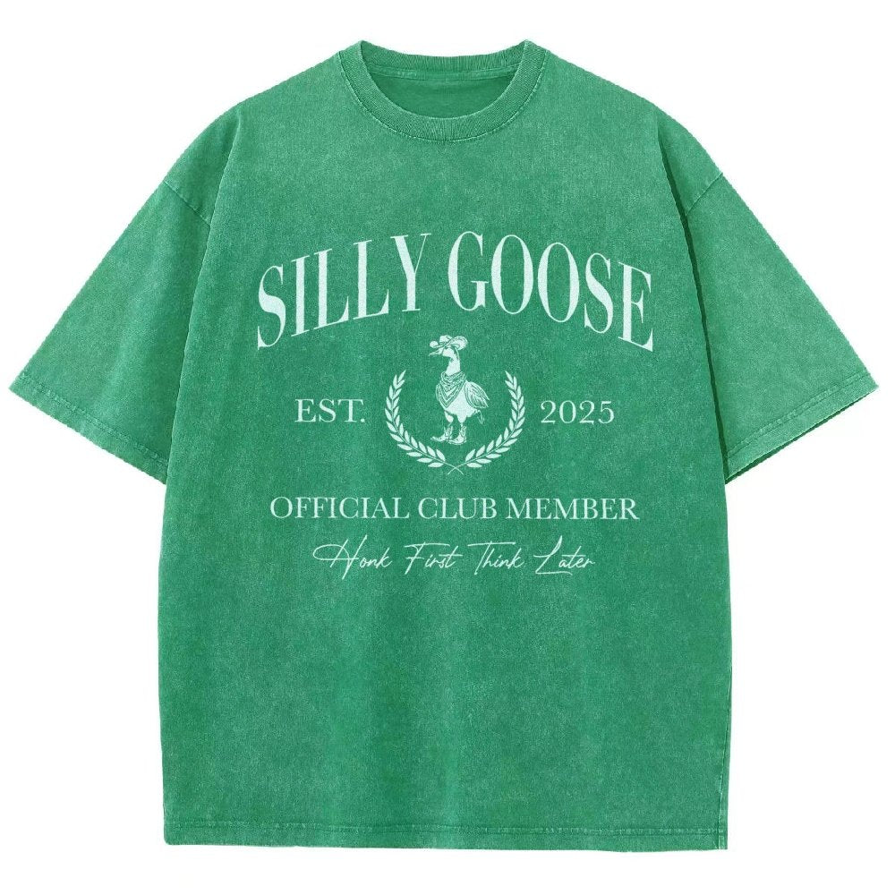 Silly Goose Official Club Vintage Distressed T-shirt