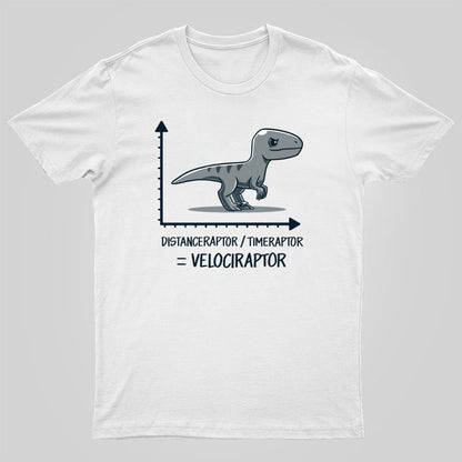 Velociraptor Geeky T-Shirt