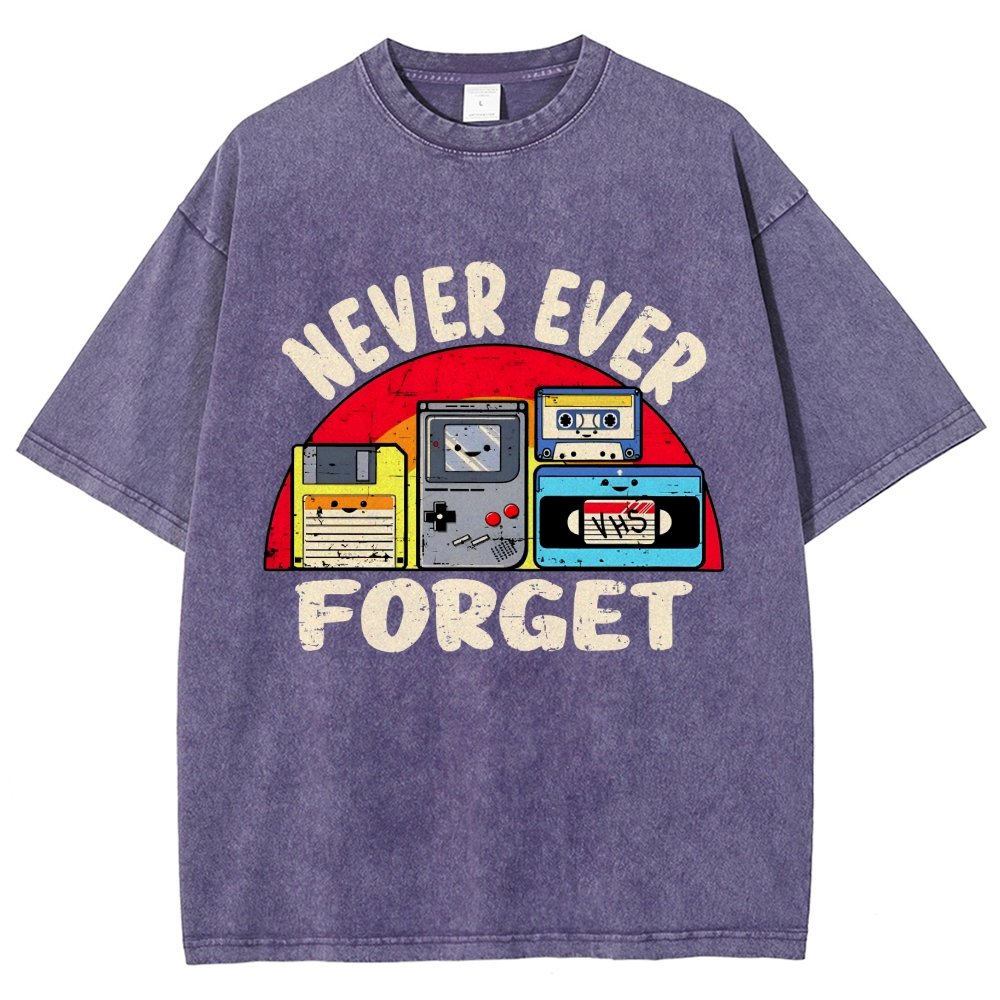Never Forget Vintage Distressed T-shirt