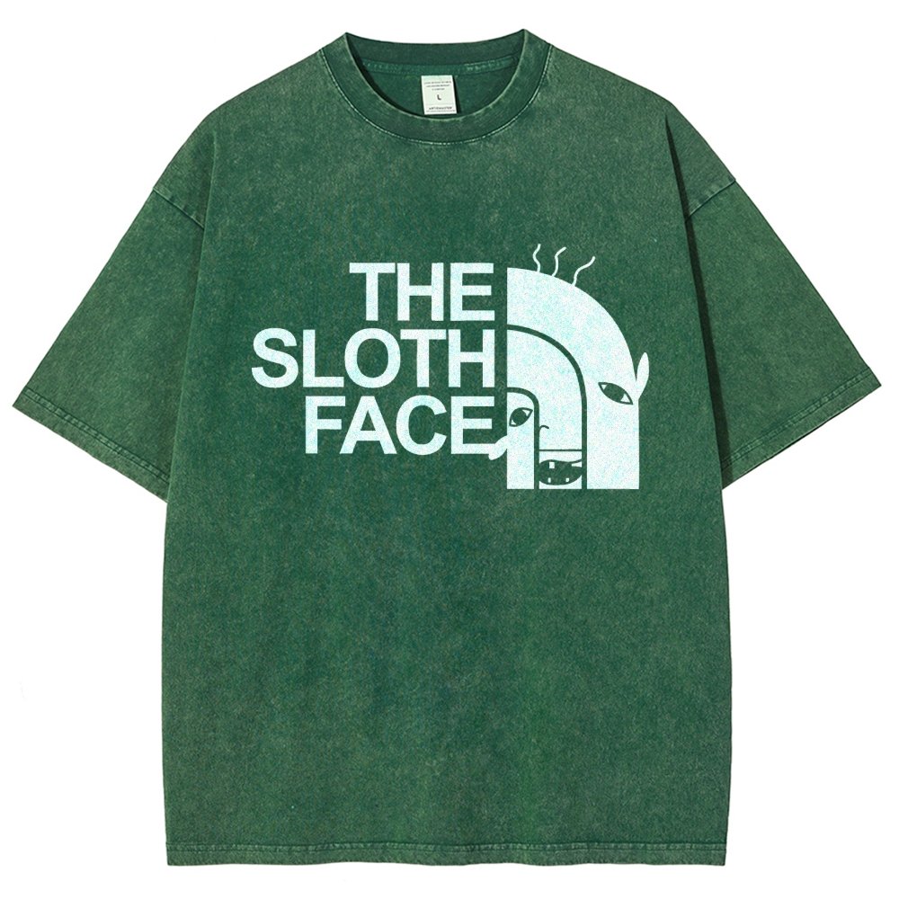 Slothface Vintage Distressed T-shirt