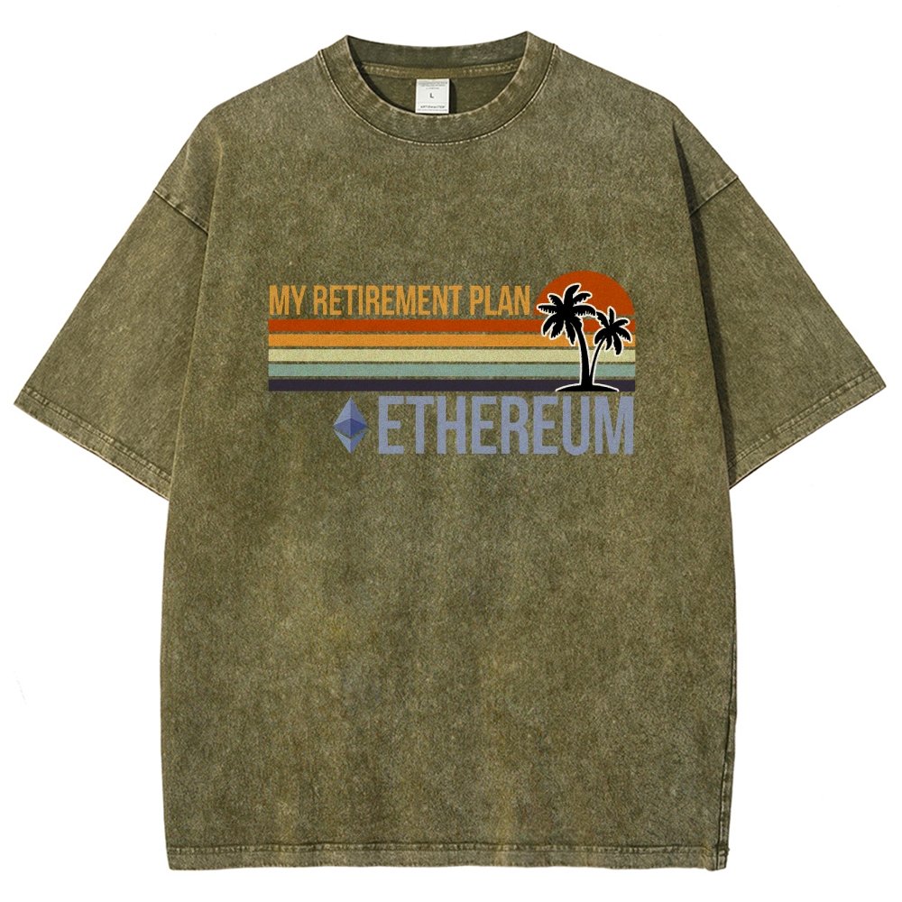 ETH Retirement Plan Vintage Distressed T-shirt
