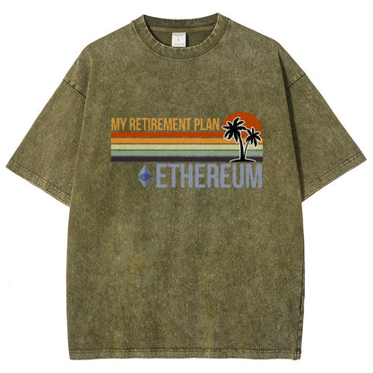 ETH Retirement Plan Vintage Distressed T-shirt