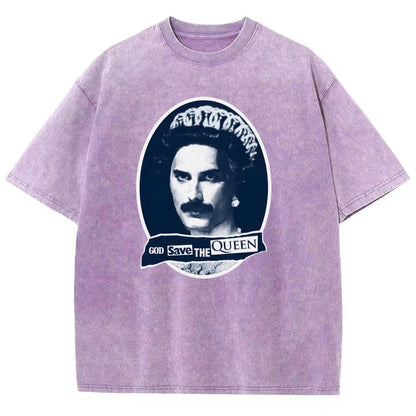God Save The Queen Vintage Distressed T-shirt