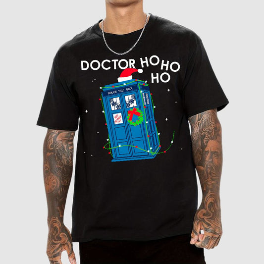 Doctor Ho Ho Ho！Christmas Geek T-Shirt