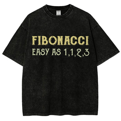 Easy As 1123 Vintage Distressed T-shirt