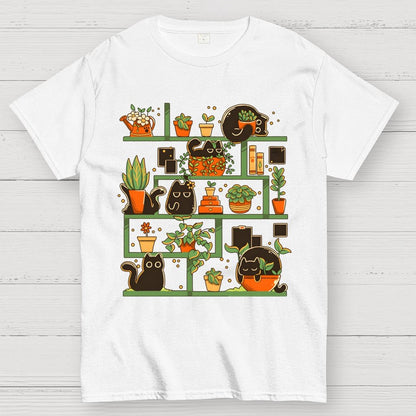 Kitten Garden Geek T-Shirt