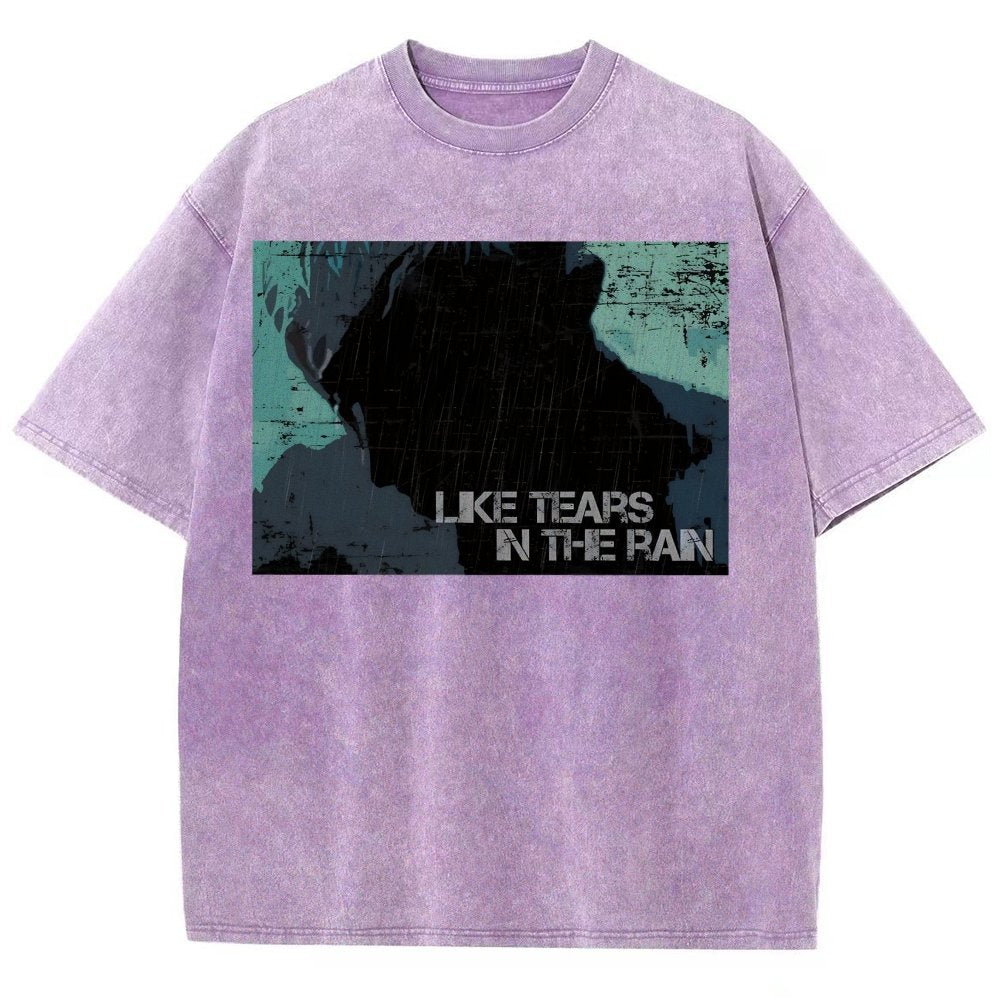 Like Tears In The Rain Vintage Distressed T-shirt