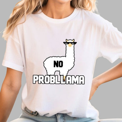 No Probllama Geek T-Shirt