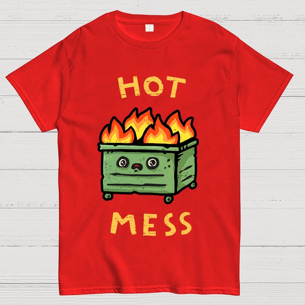 Hot Mess Unisex Geek T-Shirt