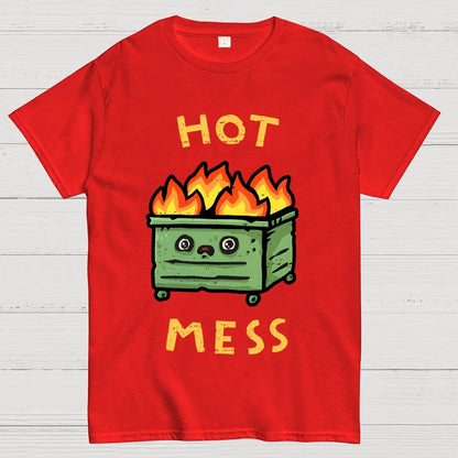 Hot Mess Unisex Geek T-Shirt